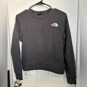 North Face dark grey sweater women’s S